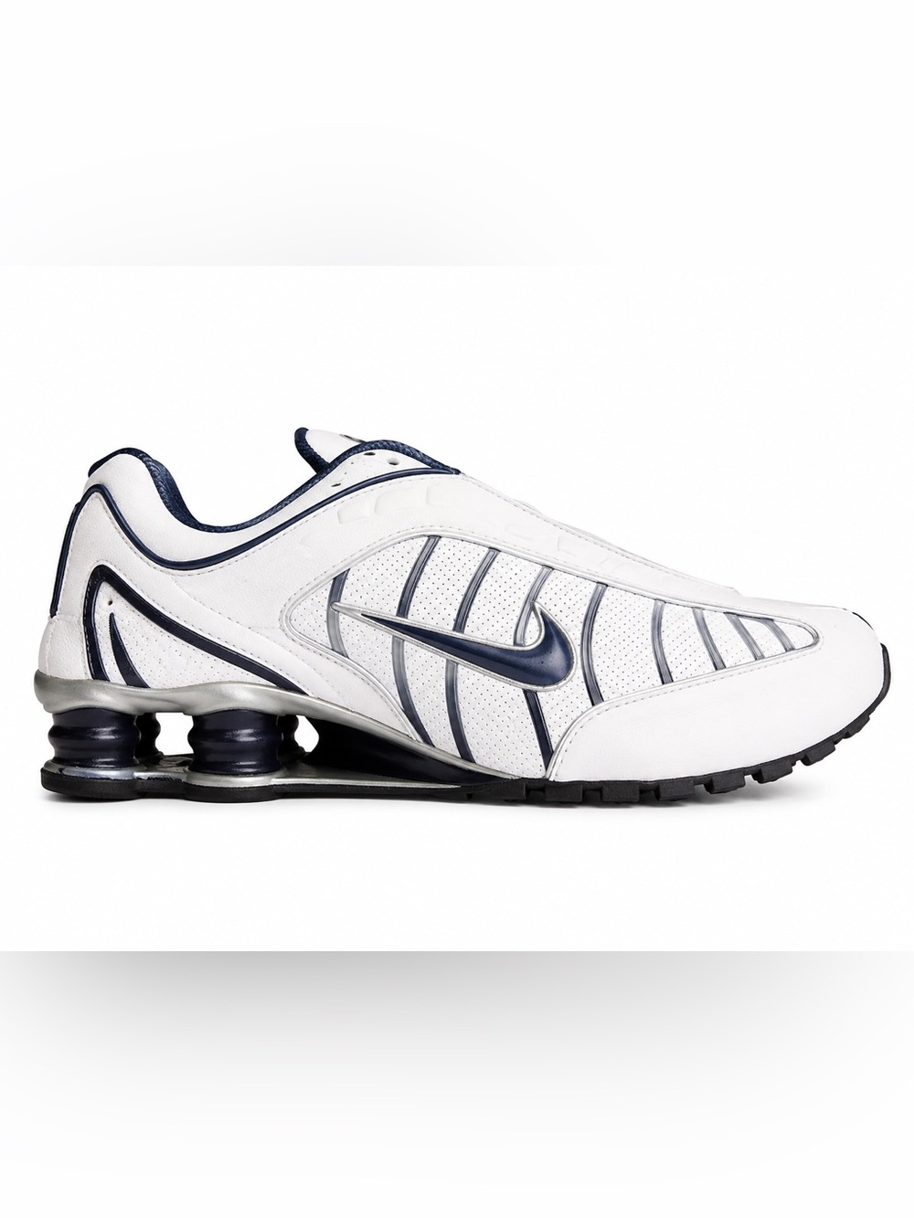 Nike Shox TW 2007 White Dark Slate Size 13 Vintage